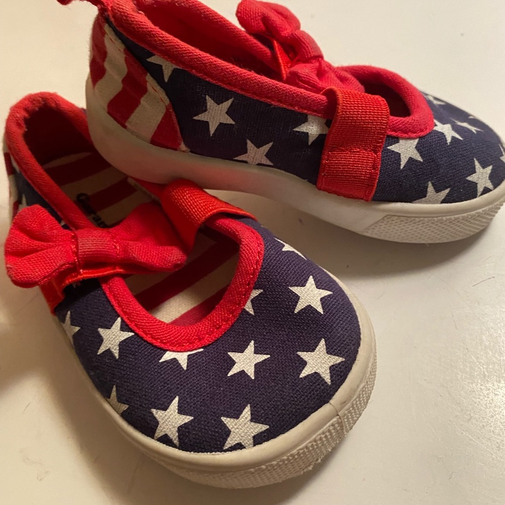 Patriotic Baby shoes size 3